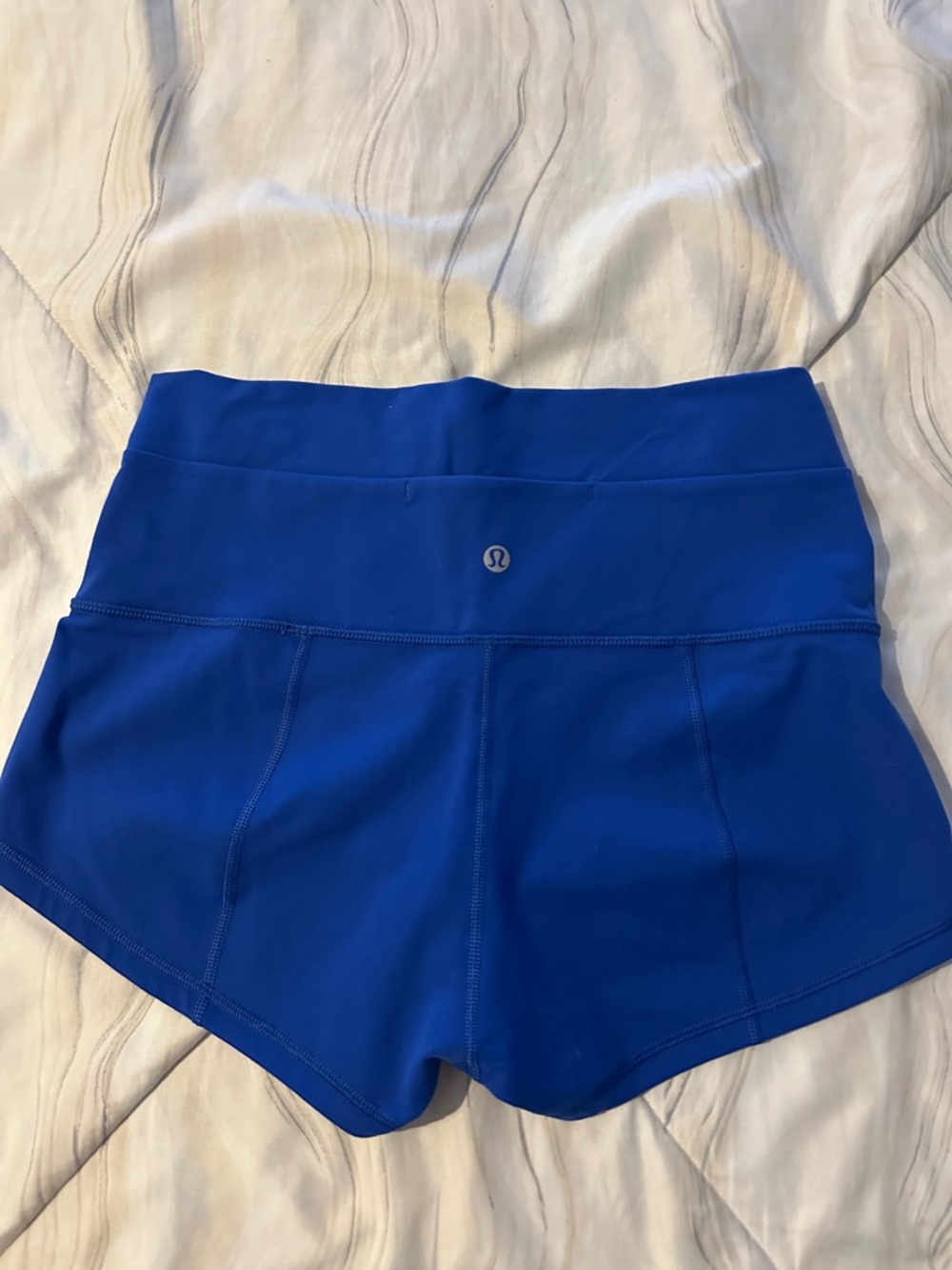 lululemon athletica Electric Blue High-Rise Women's Athletic Shorts